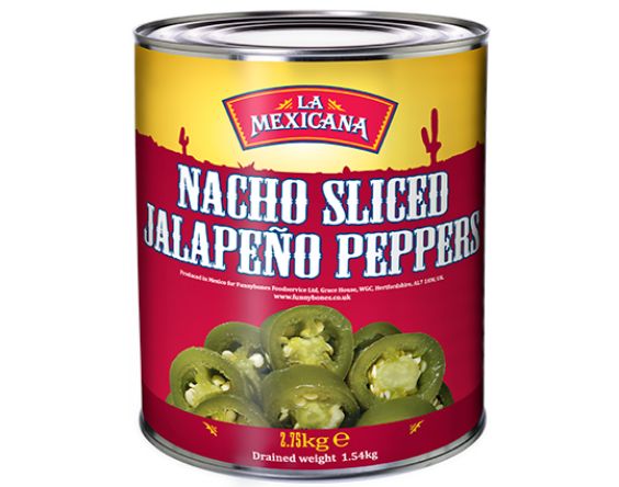 Nacho Sliced Green Jalapenos 